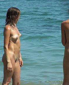 naked nudist woman
