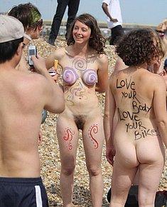NAKED NUDIST WOMAN