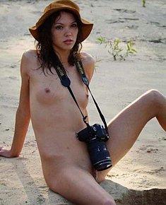 delicious with a small peaches yong nudies teases men among nudists - small breast