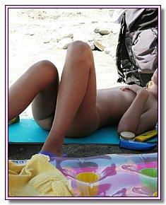 interesting female nude chicks takes off  their panties at the beaches of the Australia