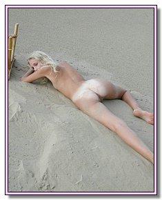 attractive various teenage girls remains naked at the nudist beach resort