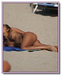 smeared with cream amatuer nudes stares nudists at the nudist beach resort
