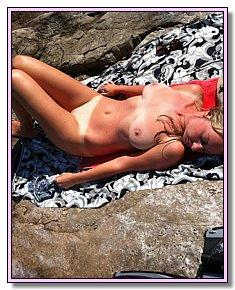 obscene yong teen amateurs enjoys being naked In the company of nudists on the beach