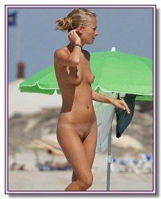 dissolute naturist chicks sunbathes fully naked at nude beach