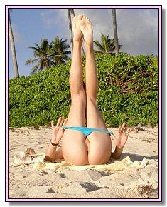 delicious nudist girlfriend dreamed about sex on the private beach