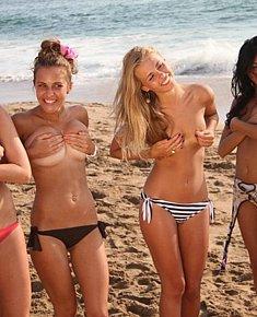 charming girls nudists enjoys nudist life on the beach in Kazantip