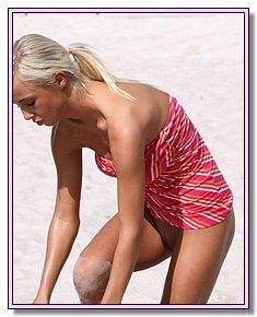 lovely bitches dreamed about sex at European beach