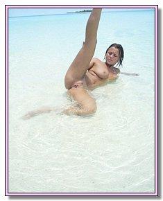 lazy sexiest girls sunbathes at nude beaches in Cuba