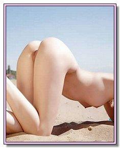 lewd female nudists fully exposes at nude beaches in Cuba