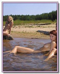 smeared with cream blonds and brunet girls takes off  their panties nude beaches jamacia