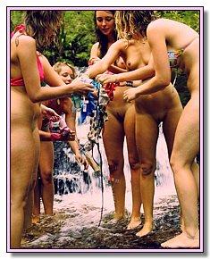 fervent beach teens fully exposed